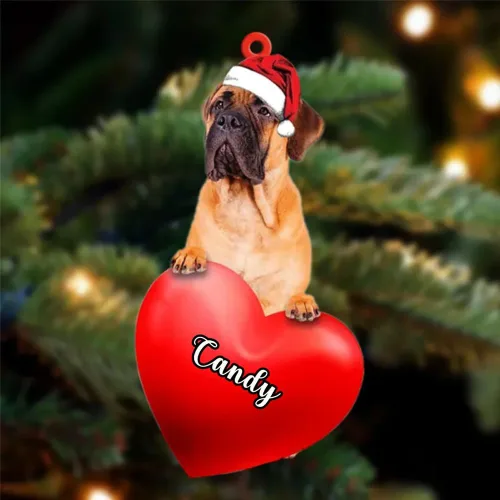 Miniatura 68 de Adornos de Navidad personalizados para perros, nombre personalizado, adorno de Malamute de Alaska, adornos acrílicos, regalos de Navidad, amantes