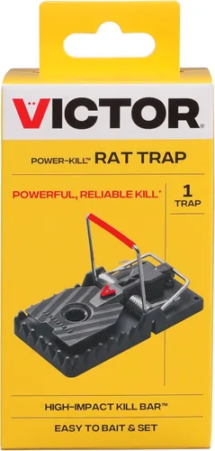 Miniatura 12 de Victor M144-2B Instant Power-Kill - Trampa reutilizable para ratas, fácil de instalar, 2 trampas