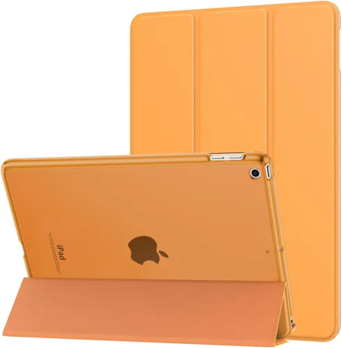 Miniatura 16 de MoKo Funda para iPad 9.7 2018/2017 de 5ª / 6ª Generación - Funda delgada y ligera con soporte para Smartphone con parte trasera translúcida