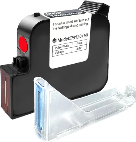 Miniatura 12 de Phezer Cartucho de tinta solvente de secado rápido original de repuesto PS100 impresora de inyección de tinta portátil y mini impresora de inyección