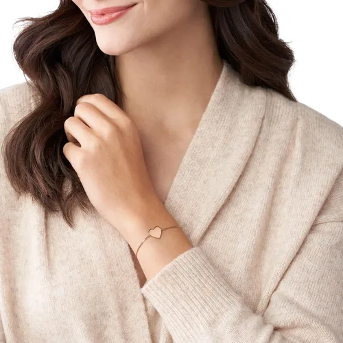 Miniatura 3 de Fossil Pulsera de regalo personalizada grabable de acero inoxidable para mujer