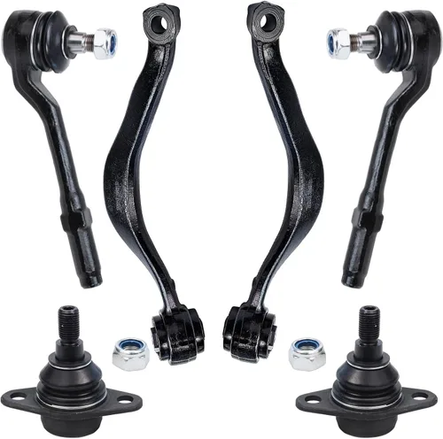 Miniatura 105 de Detroit Axle - Kit de extremo delantero para Chrysler 300 Dodge Charge Challenger 2011-2023, 2 brazos de control inferiores traseros 2 rótulas