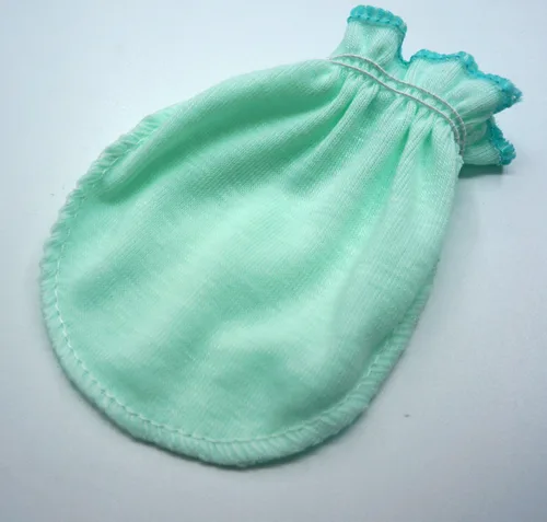 Miniatura 4 de 6 pares de guantes unisex para bebé, 100% algodón, color liso