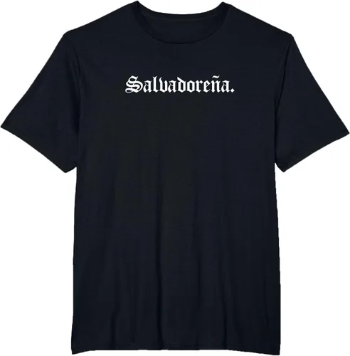 Miniatura 67 de Camiseta Salvadoreña Mujer, Negro