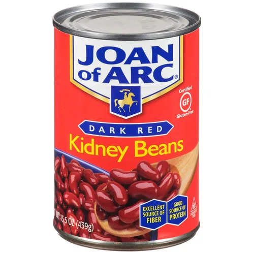 Miniatura 21 de Joan of Arc Beans, Riñón rojo claro, sin sal añadida, 15.5 onzas (paquete de 12)