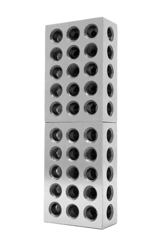 Miniatura 3 de WEN 10423 bloques de precisión endurecida con acero de 3 x 2 x 1 pulgada, paquete de dos