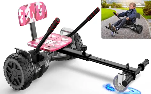 CBD Accesorio de asiento para aeropatineta, accesorio de Go Kart para niños y adultos, traje ajustable de 6.5 pulgadas, 8 pulgadas/10 pulgadas,