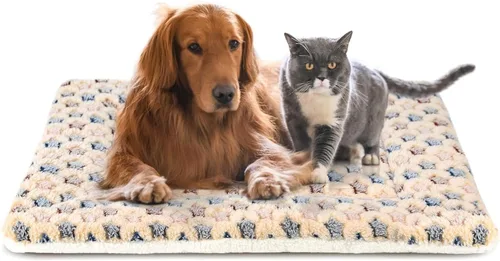 Miniatura 24 de Mora Pets Cama para perros ultra suave con bonito estampado de estrellas, lavable para perros grandes, medianos y pequeños, reversible, forro polar
