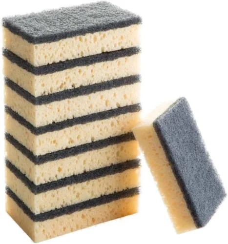 Miniatura 8 de DOITOOL Juego de esponjas multiusos para limpiar platos de esponja para platos para utensilios de cocina, 8 unids*2