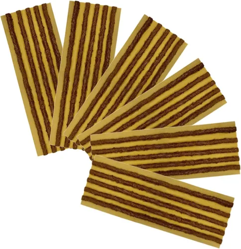 Miniatura 11 de PAX Kit de 50 tapones de reparación de neumáticos negros de 4 pulgadas, kit de parche de neumáticos, tira de sellado sin cámara para reparación