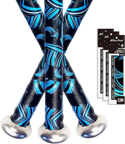 Miniatura 15 de ALIEN PROS Cinta de agarre de bate para béisbol de 0.020 in (paquete de 1 o 3) - Cinta de bate precortada y Pro Feel - Reemplazo para agarre de bate