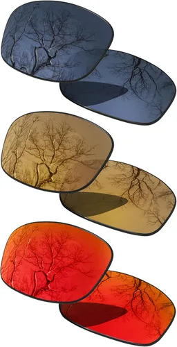 Miniatura 31 de Set of 3 Replacement Lenses for Oakley Fives Squared OO9238 Pack