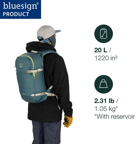 Miniatura 2 de Osprey Glade - Mochila de hidratación para esquí y snowboard - Invierno para clima frío - Depósito de agua de 2.5 L y arnés aislado