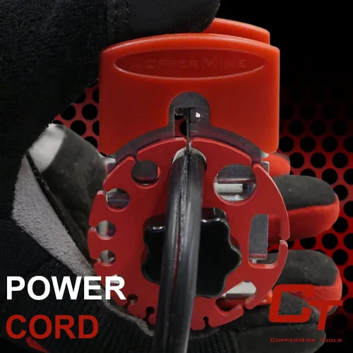 Miniatura 9 de CopperMine Herramienta manual de pelado de cables - Máquina pelacables portátil de mano para cables de chatarra y cables de hasta 7/16 pulgadas