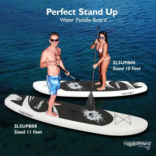 Miniatura 9 de SereneLife Tabla de Stand Up Paddle Inflable con Accesorios SUP Premium – Diseño Amplio y Estable con Almohadilla de Cubierta EVA Antideslizante Gris