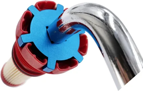 Miniatura 3 de DOCA Filtro de combustible de aleación de aluminio Instalar herramienta de extracción Llave para Mercury Verado/Optimax 91-896661Mercruiser (azul)