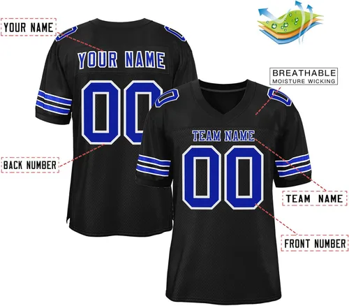 Miniatura 2 de Camiseta de fútbol personalizada con costura y número del equipo para hombres, mujeres y jóvenes
