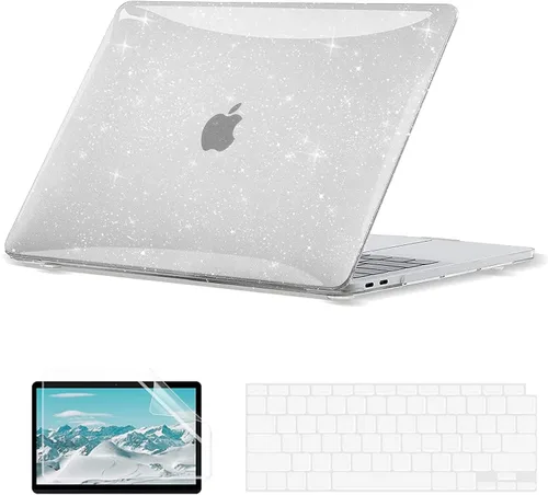 Miniatura 14 de EooCoo Funda rígida compatible con MacBook Air de 13.3 pulgadas M1 Chip 2021-2018 con pantalla Retina, funda protectora de plástico Air de 13.3