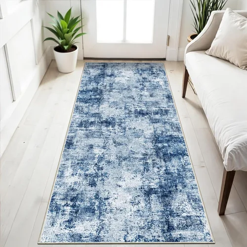 Miniatura 12 de Alfombra de pasillo lavable de 3 x 12: alfombra antideslizante fácil de limpiar - Alfombras suaves para sala de estar, dormitorio, cocina, alfombra