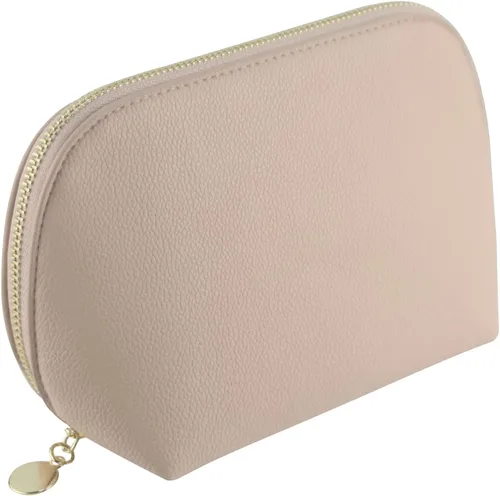Miniatura 12 de Bolsa Pequeña de Maquillaje para Bolso Bolsa de Cosméticos Portátil Impermeable para Viaje Bolso de Maquillaje para Mujeres, Negro