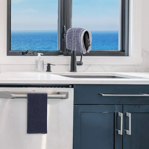 Miniatura 4 de Nautica Toallas de cocina 100% algodón, paños de limpieza reutilizables superabsorbentes, paños de cocina, toallas de mano para secar platos, juego