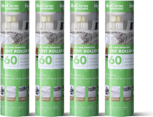 Recambios de rodillo de pelusa Mega de 10 pulgadas para Evercare Pet Mega Roller de pelusa y rodillo de limpieza Leo, se adapta a la mayoría de