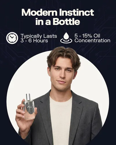 Miniatura 5 de PB ParfumsBelcam A.I. Eau de Toilette en espray para hombres – Colonia futurista de cítricos amaderados para hombres con limón, coco y tonka