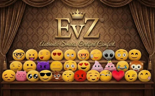 Miniatura 2 de Emoji Cara de Alienígena Cojín de Emoticón Relleno de Felpa Suave Almohada, Certificado Oficial, EvZ 31cm Gris