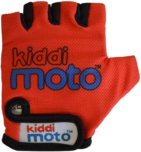 Kiddimoto Guantes de ciclismo de medio dedo antideslizantes para niños y niñas, guantes sin dedos para niños pequeños, guantes de bicicleta de
