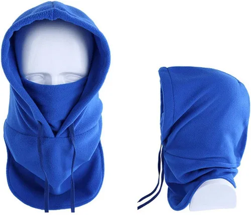 Miniatura 2 de Pasamontañas máscara de esquí cuello polaina máscara de frío para la caraa prueba de viento capucha máscaras