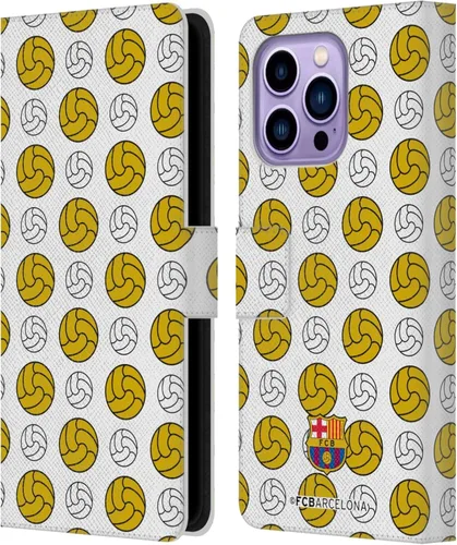 Miniatura 68 de Head Case Designs Funda de piel con licencia oficial del FC Barcelona Ball Pattern Campions compatible con Apple iPhone 11