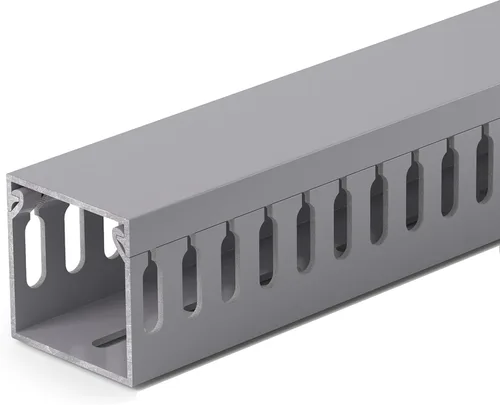Miniatura 19 de ZhiYo Canaleta de gestión de cables para rack de servidor profesional de A2 pulg. x An2.4 pulg., kit de canaleta de cables de 95 pulg.