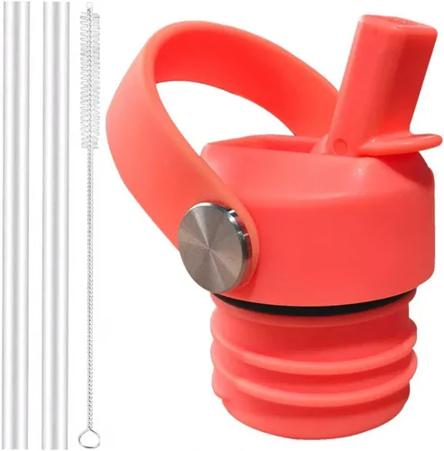 Miniatura 16 de Tapa de popote para Hydroflask, tapas con popote para Hydro Flask de boca estándar de 18, 21, 24 onzas, tapa deportiva de repuesto para tapa Alpine
