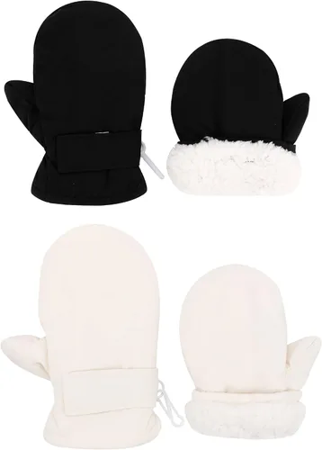 Miniatura 82 de Urban Virgin Guantes de invierno para bebés y niños pequeños, con forro polar, cálidos, impermeables, guantes de nieve para niños y niñas