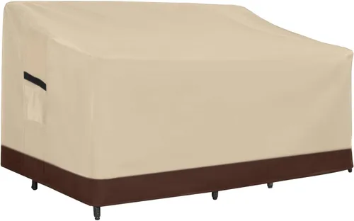 Miniatura 18 de ABCCANOPY Funda para silla de patio, apilable, impermeable, para exteriores, duradera, resistente a los rayos UV, de poliéster, funda para muebles