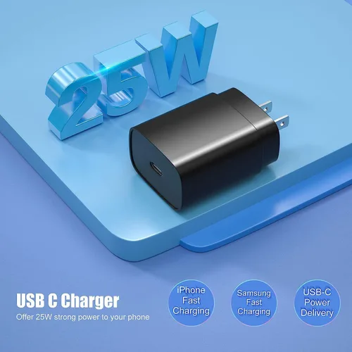 Miniatura 5 de Cargador USB-C de carga súper rápida de 25 W para Samsung Galaxy A17/A16/A15 5G SM-A166 SM-A165 SM-A156 SM-A155 Android Phone Tipo C Cable de carga