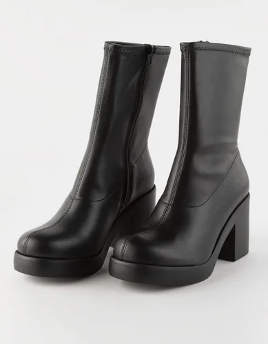 Miniatura 4 de Botas de plataforma de tacón grueso hasta la rodilla para mujer