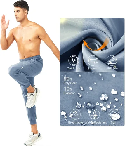 Miniatura 5 de NORTHYARD Pantalones deportivos para correr para hombre, ligeros, de secado rápido, para gimnasio, deportes activos, entrenamiento en pista