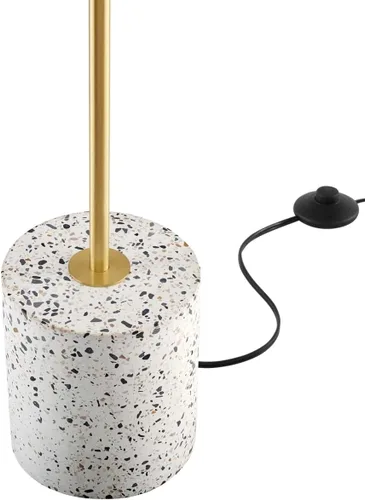 Miniatura 6 de Modway Lámpara de pie Logic Terrazzo en blanco