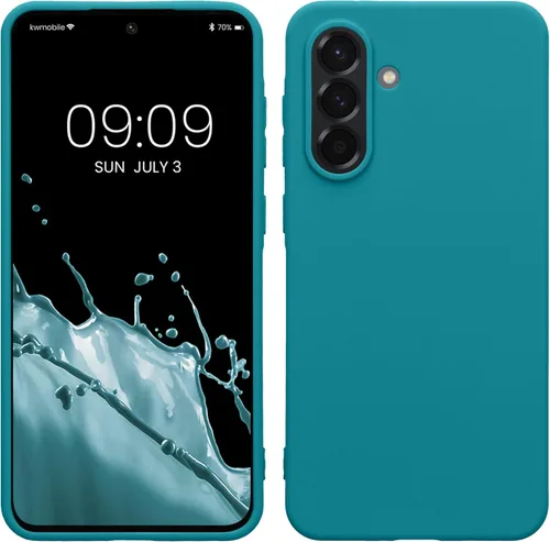 Miniatura 223 de kwmobile Funda compatible con Samsung Galaxy A23 4G / 5G - Funda de silicona TPU metálica suave y delgada - Rojo oscuro metálico