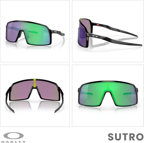 Miniatura 3 de Oakley Sutro OO9406 / OO9462 - Lentes de sol para hombre, kit de correa de accesorios, bolsa de microfibra