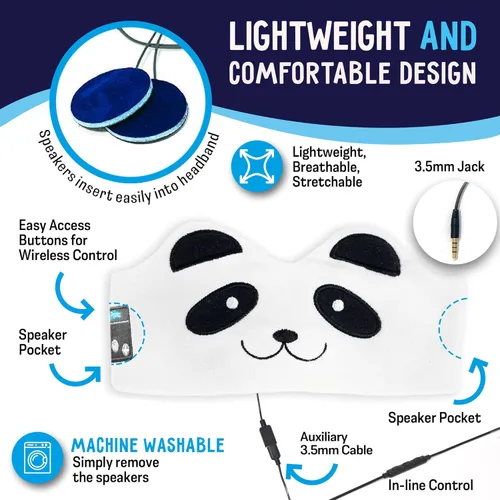 Miniatura 4 de Auriculares inalámbricos para niños pequeños, auriculares Bluetooth para niños, volumen seguro - Auriculares escolares con cable para niños