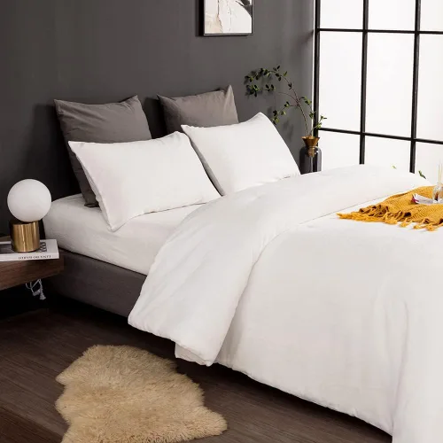 Miniatura 428 de CLOTHKNOW - Juego de edredón verde militar tamaño completo de 3 piezas, juego de ropa de cama verde oscuro, edredón suave con 2 fundas de almohada