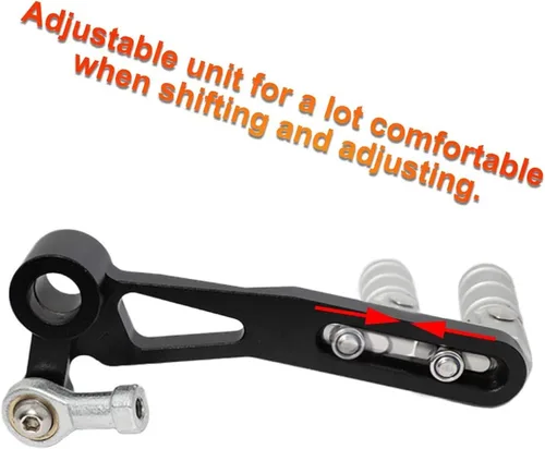 Miniatura 6 de Kit de palanca de cambios de motocicleta ajustable con diseño plegable para YZFR25 YZFR3 MT25 MT 03 incluyendo accesorios de montaje y varilla