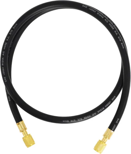 Miniatura 9 de Wadoy, conjunto de conector de manguera de propano para cámper, 2 pies, 3/8" rosca hembra x 3/8" rosca hembra para conexión rápida, manguera de 24