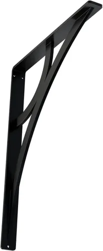 Miniatura 32 de Ekena Millwork BKTM02X10X12TGLABS Soporte de metal, 2 pulgadas de ancho x 10 pulgadas de profundidad x 12 pulgadas de alto, latón envejecido