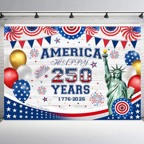 Miniatura 7 de LB Telón de fondo para el Día de los Veteranos de 5 x 3 pies, Día de los Caídos americanos, para fotografía, pancarta patriótica roja, blanca y Azul