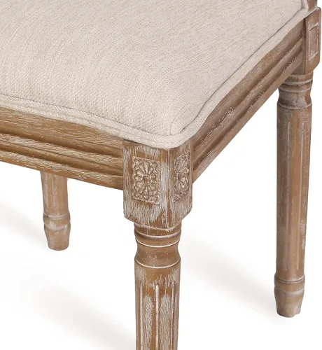Miniatura 12 de Christopher Knight Home Regina Silla de comedor, madera, beige + natural