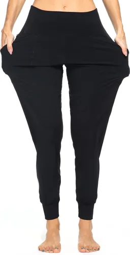 Miniatura 2 de Kcutteyg - Pantalones deportivos de cintura alta con bolsillos para mujer, pantalones deportivos suaves para descanso, correr y entrenamiento
