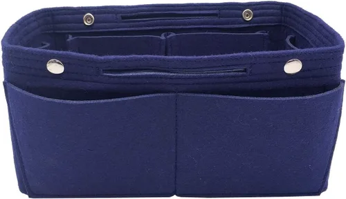Miniatura 59 de LEXSION Organizador de fieltro para bolso – Bolsa de bolsillo múltiple en bolsa organizadora